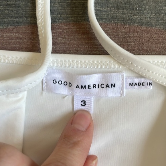 Good American White Sculpting Tank Bodysuit - Picture 10 of 13
